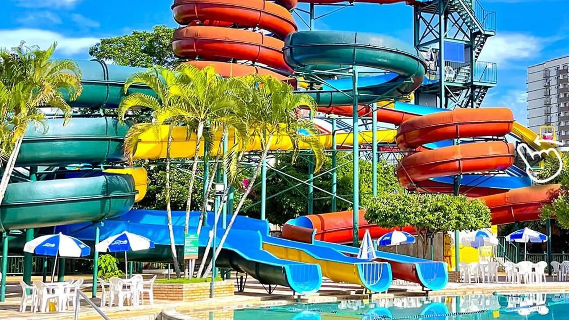 Apartment Spazzio Diroma - Com Acqua Park, Splash E Slide - Caldas Novas -Go Brazil
