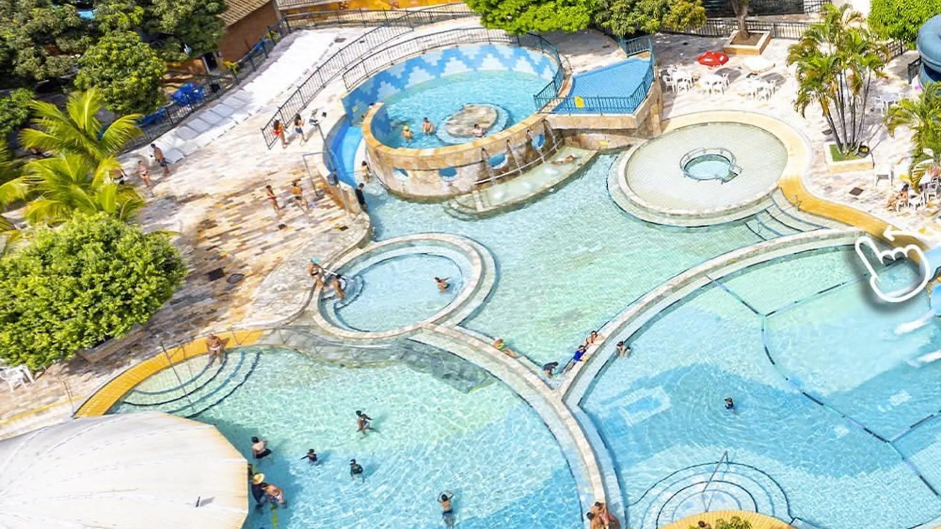 Spazzio Diroma - Com Acqua Park, Splash E Slide - Caldas Novas -Go Apartment